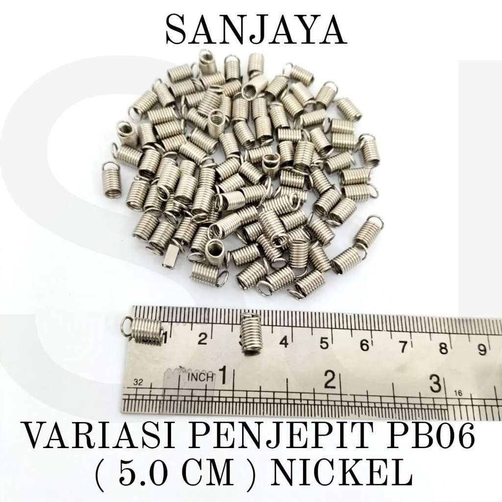 VARIASI PENJEPIT PB06 (5MM) NICKEL