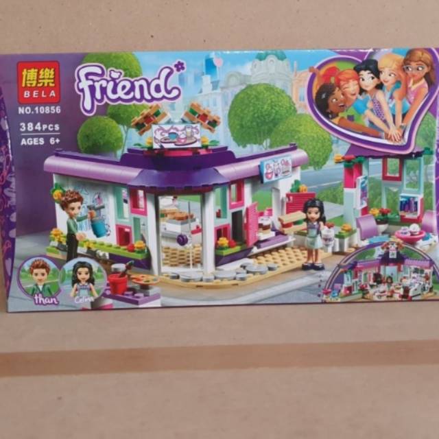 Lego Block Friend Pizza Restaurant