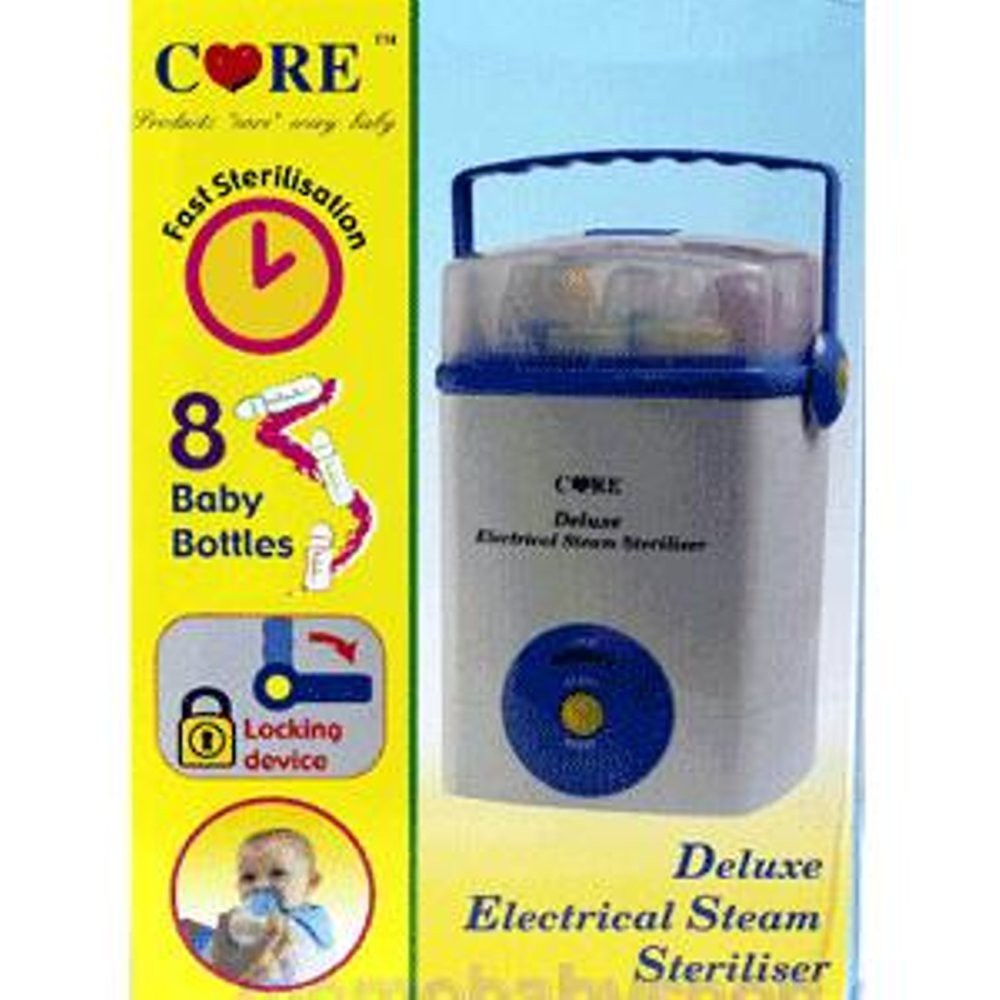 CORE / CARE DELUXE STEAM STERILISER CR8010 - Sterilizer Botol Susu Bayi dan Aksesories