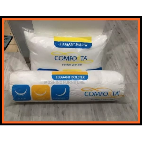 PAKET SEPASANG 1 BANTAL DAN 1 GULING COMFORTA ELEGANT