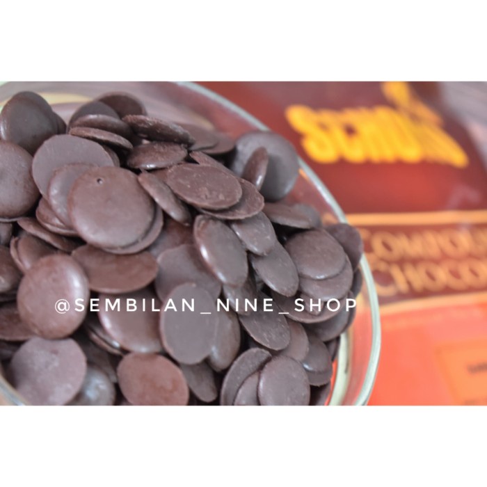 

Schoko Dark Compound Coin 250 gram Chocolate Coklat Cokelat Kancing