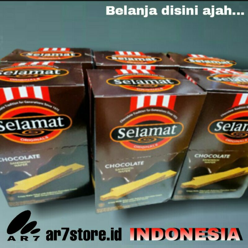 

SELAMAT wafer 1 Box isi 20 pcs 15 gr