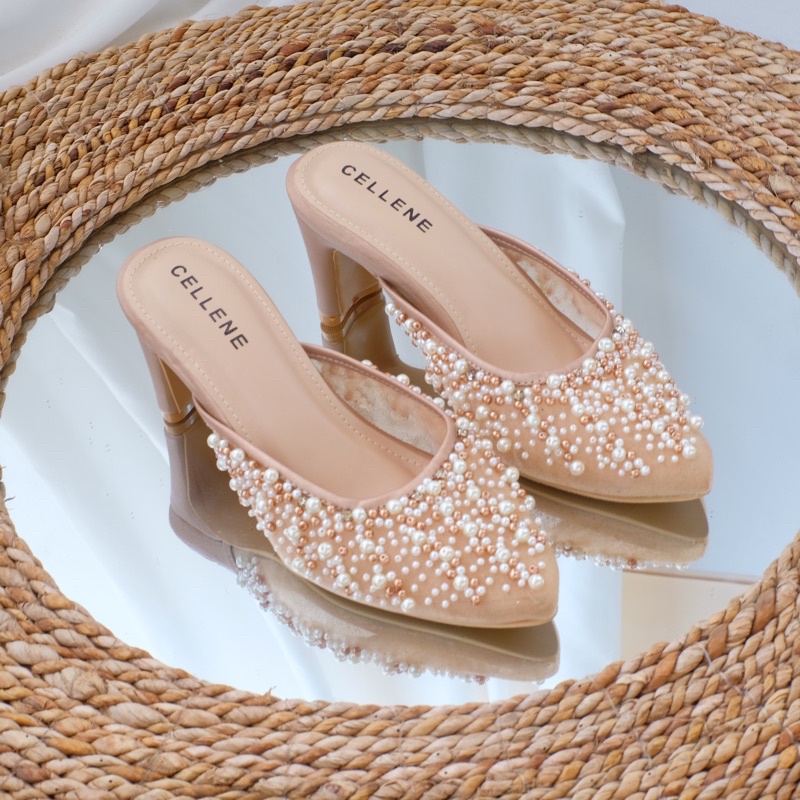 [CELLENE] Jasmine Beads / wedding shoes sepatu pengantin wanita berpayet pesta