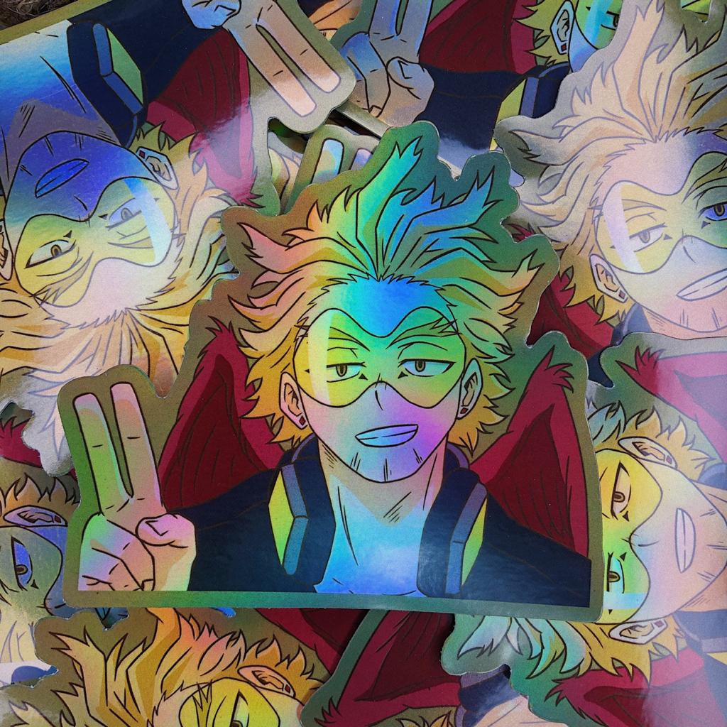 My Hero Academia Hologram Sticker Hawks