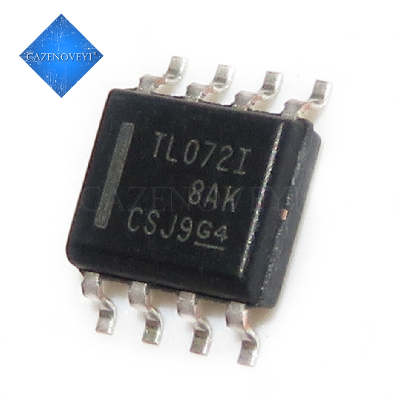 10pcs Ic Tl072Cdr Tl072Idr Sop8 Tl072C Sop Tl072 Smd 072cdr Sop-8 Tl072Cdt Tl072C