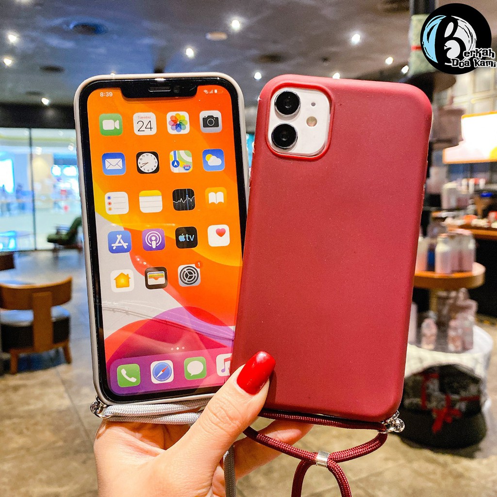Softcase Slingcase Tali Lanyard Candy Oppo A3s A33w Neo 9 A37 9 A57 A39 A71 A83 F1S A59 BDK1450-7