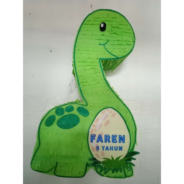 PILLOWMART pinata pukul dinosaurus/ pinata tarik/ pinata pukul/ pinata 2D/ pinata karakter/ pinata u