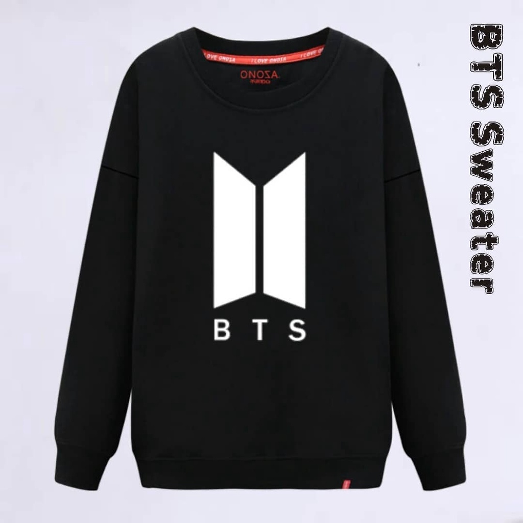 ALESHA [BISA COD] Switer Sweter Sweater Thrift Crewneck Wanita Murah [BTS]