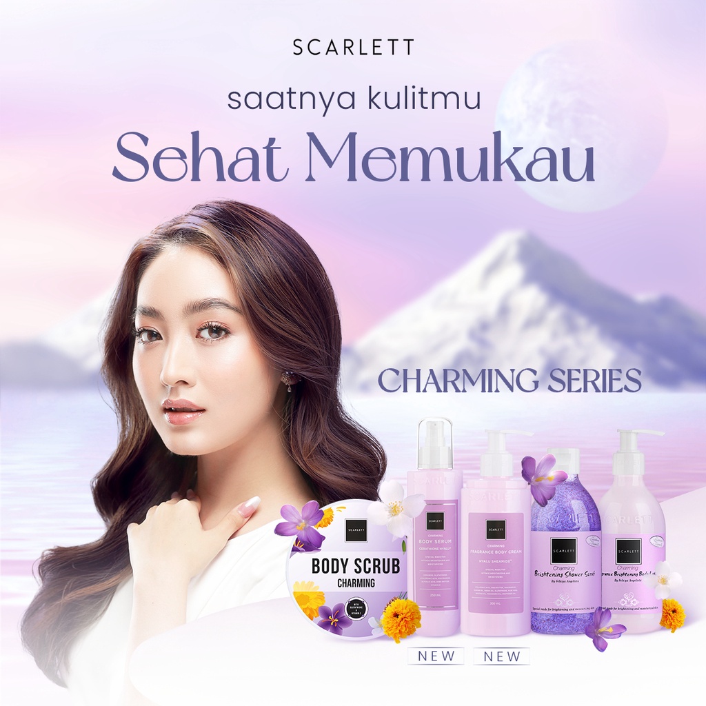 ❤️ Cloudy ❤️ SCARLETT Whitening Body Serum Happy - Charming - Jolly I 250ml