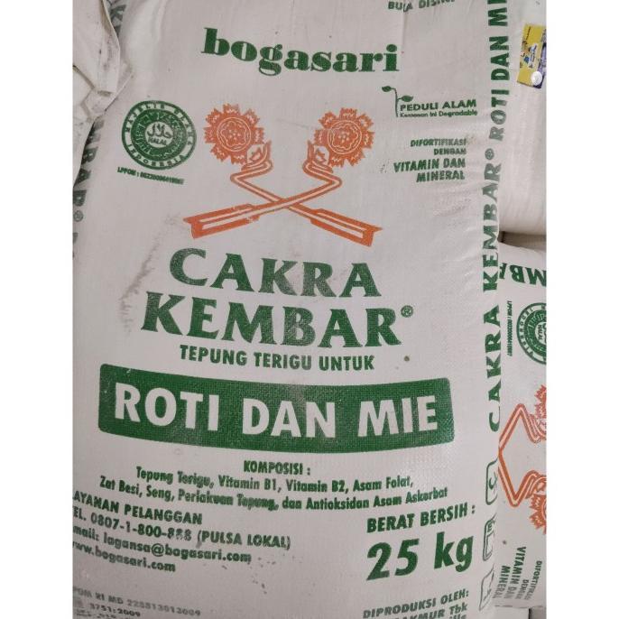 

vikriyansatyaveta5694 Tepung Terigu Cakra 25Kg TERLARIS TERPERCAYA ORIGINAL