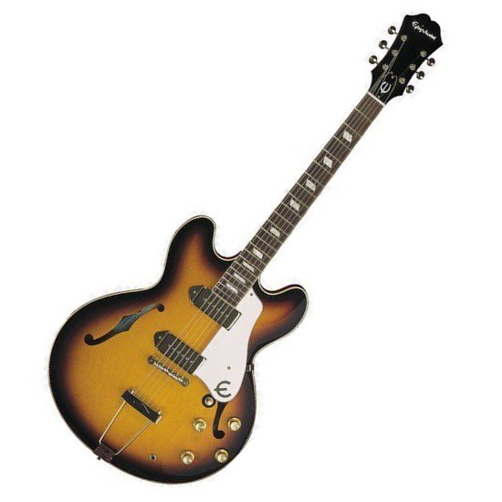 EPIPHONE JOHN LENNON CASINO VINTAGE SUNBURST EL GUITAR