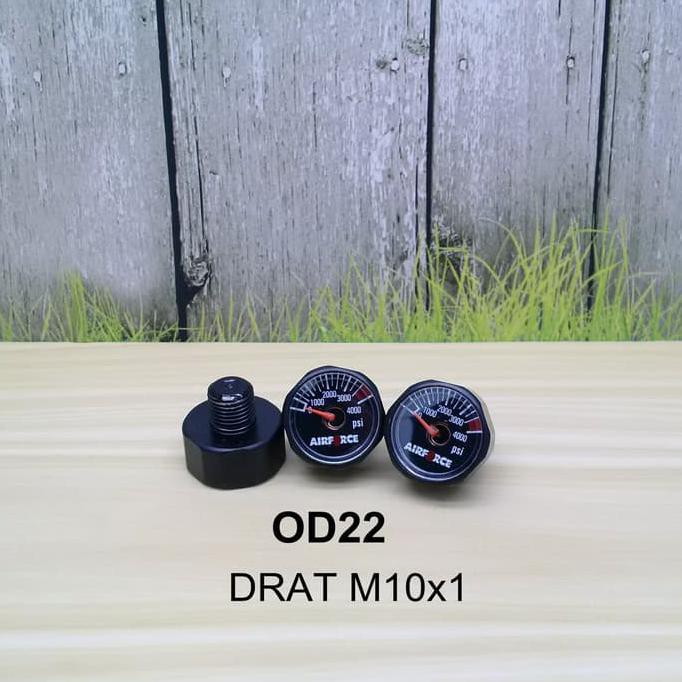 PROMO SPESIAL Manometer AIRFORCE / Mano AFC OD22 / Mano PCP