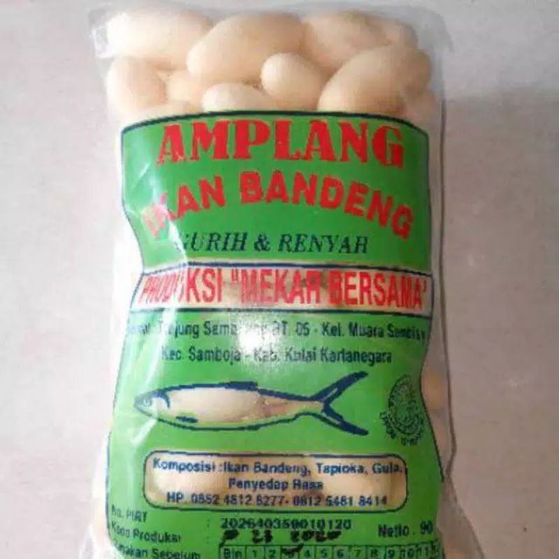 

AMPLANG IKAN BANDENG ASLI 1 KG - SNACK - CEMILAN KHAS KALIMANTAN