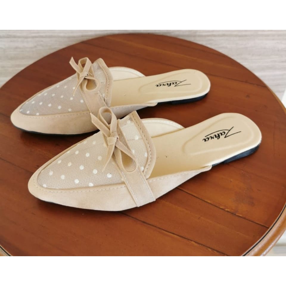 Malaika - Sandal Slop bella-Cream