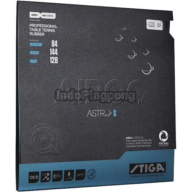 Stiga Airoc Astro S ~ Rubber Karet