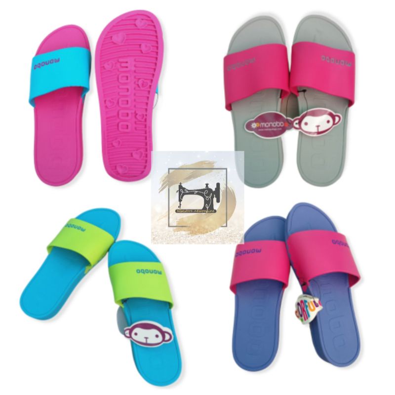 SANDAL MONOBO TWIST LOW ORIGINAL OCEAN BLUE, PINK FANTA, GREY PINK, PURPLE PINK