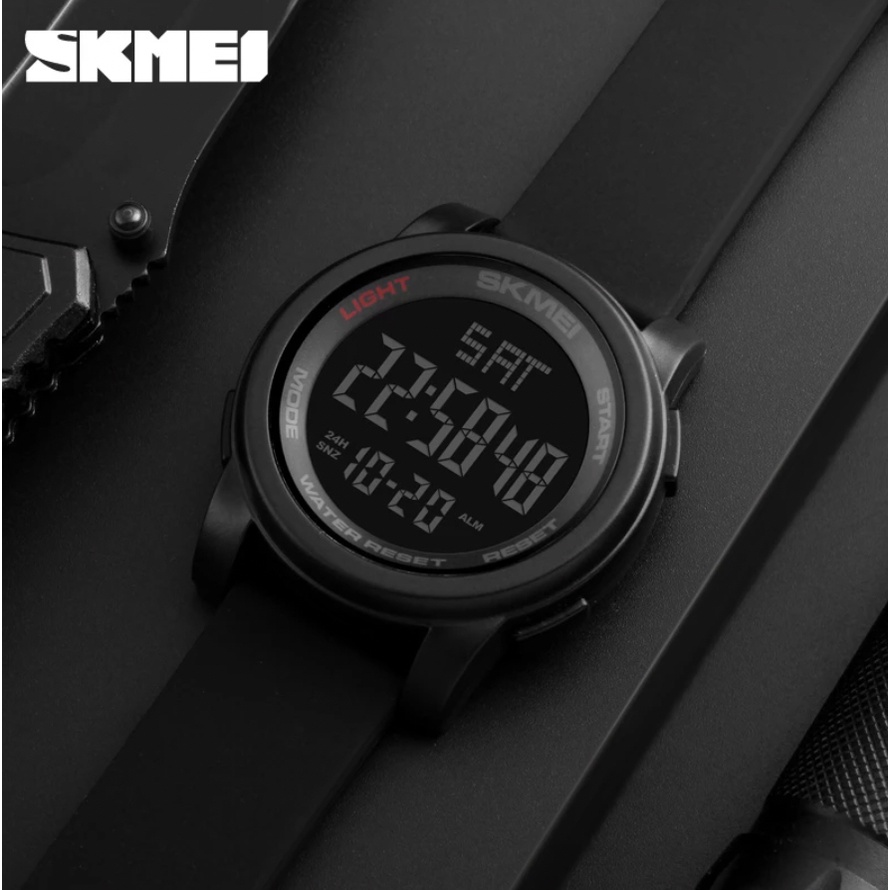 Jam Tangan Pria / SKMEI Digital 1257 Men / Jam Tangan Digital LED Original SKMEI