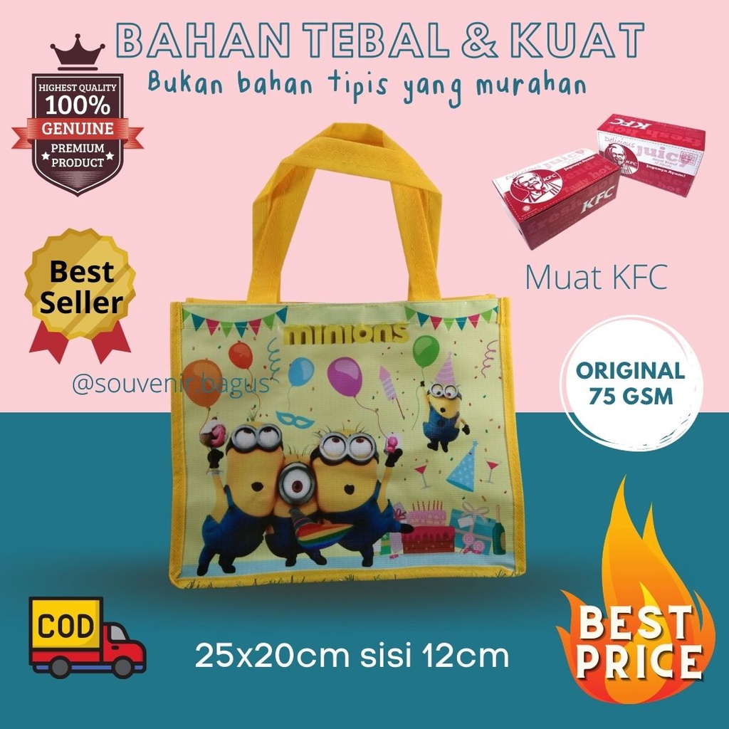 

Tas Ultah Minion Goodie Bag Ulang Tahun Anak Minions Tas Souvenir Ulang Tahun Minion Terlaris TAS SOUVENIR MINION JAKARTA asemka kudus terlaris murah