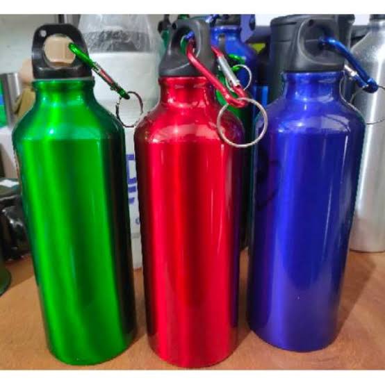 Botol Air Minum Tumbler Outdoor 500 750 ML Bahan Aloy Anti Karat