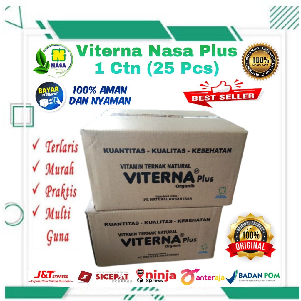 COD/VITERNA NASA PLUS/1 DUS (ISI 25 pcs)/PAKET 1 DUS VITERNA NASA/PAKET 1 KARTON VITERNA NASA/VITERN