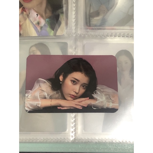 BOOKED IU Lee Jieun Photocard PC MD LILAC EDAM Official