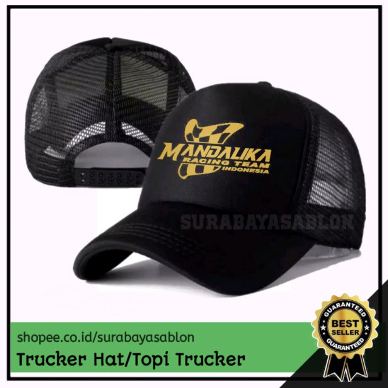 MURAH Topi Mandalika Racing Team Indonesia | Logo Gold