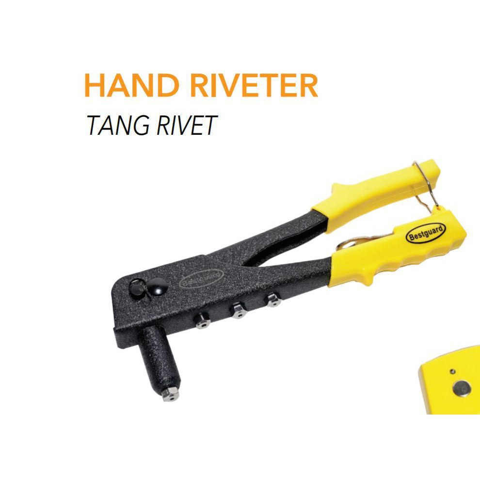 Tang Rivet 10&quot; Bestguard C342 heavy duty riveter + Paku