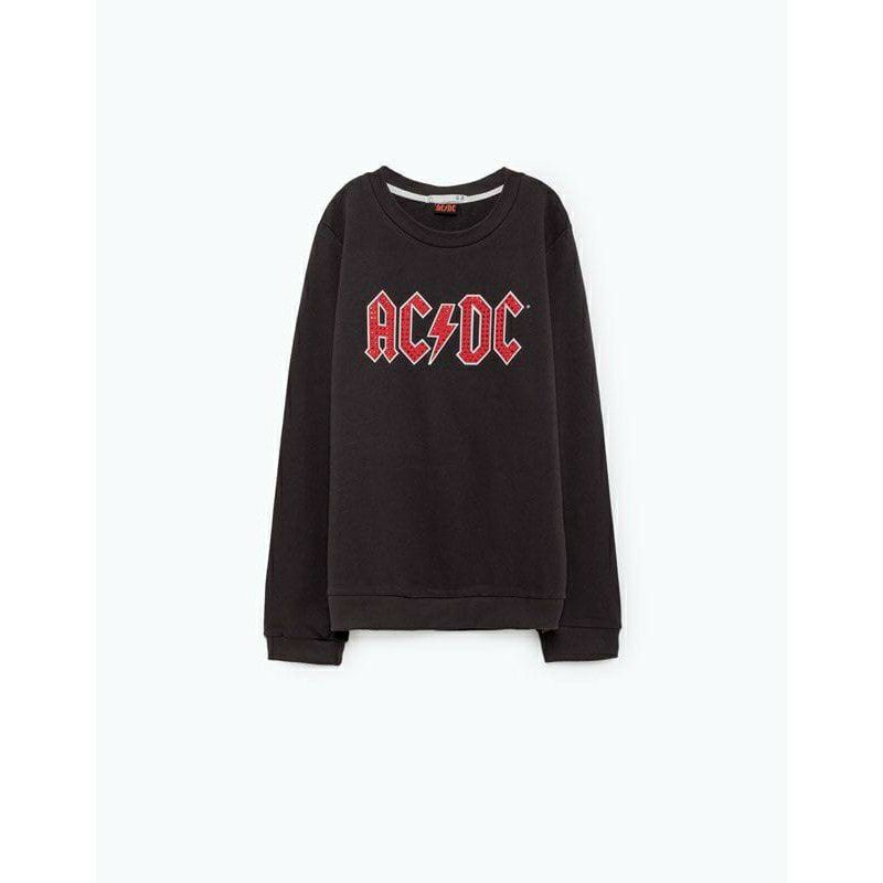 J002 JAKET CEWEK CREWNECK HOODIE SWEATER CEWEK SWETER JAKET KAOS WANITA ACDC MURAH KEKINIAN JAKET MO