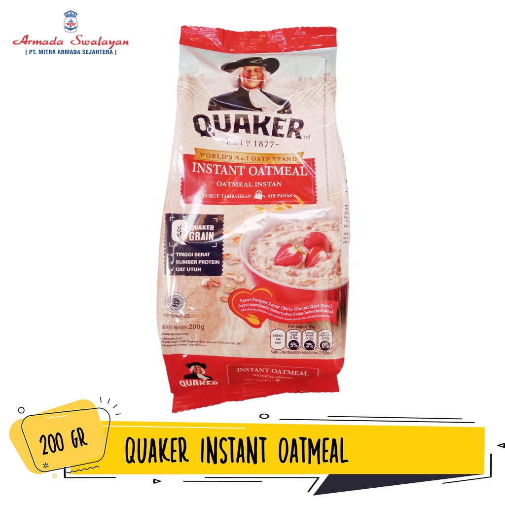 

Quaker Oatmeal 200g