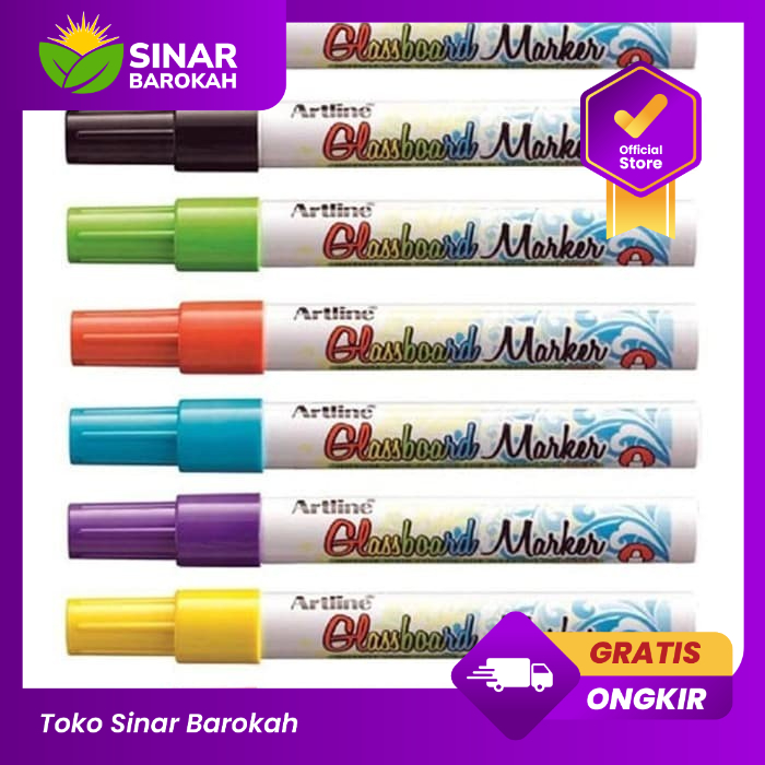 

SPIDOL KACA GLASS BOARD MARKER ARTLINE EPG-4