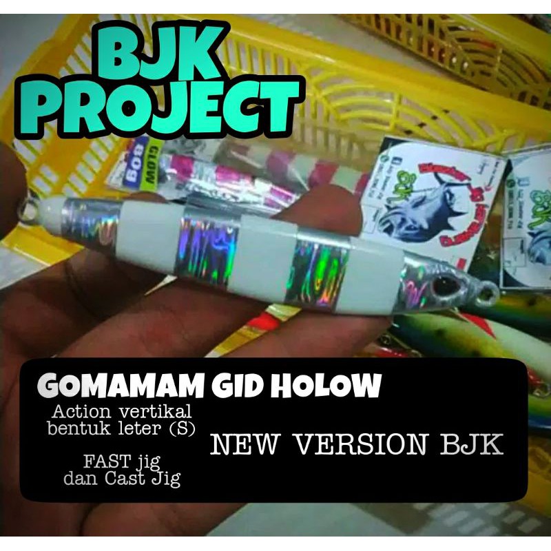 Metal jig Gomamam 100g GID versi BJK