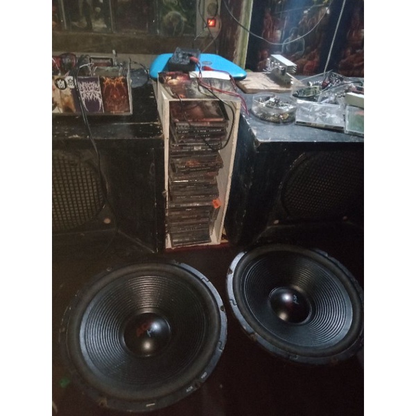 sepasang speaker Acr pro 500watt