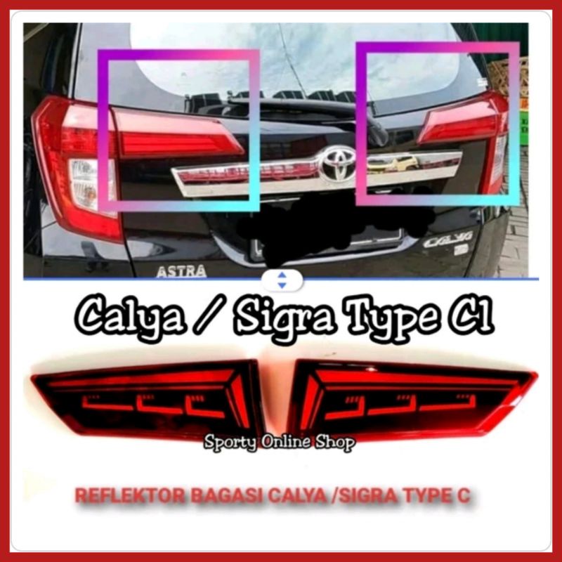 Lampu Stop Bagasi Calya / Sigra Type C1