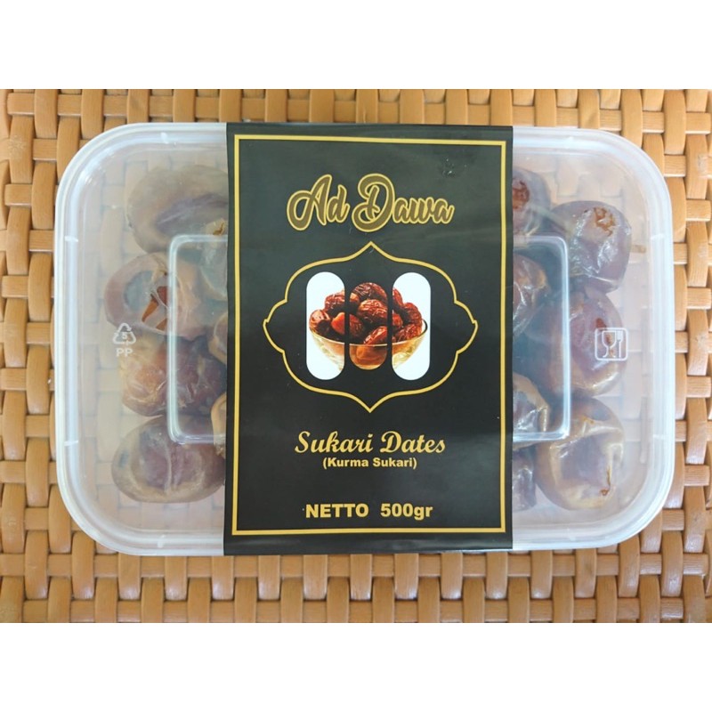 

KURMA SUKARI MADINAH 500Gram ADDAWA