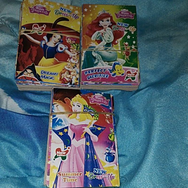 Mainan kertas Bp Bpan bongkar pasang isi 10pcs