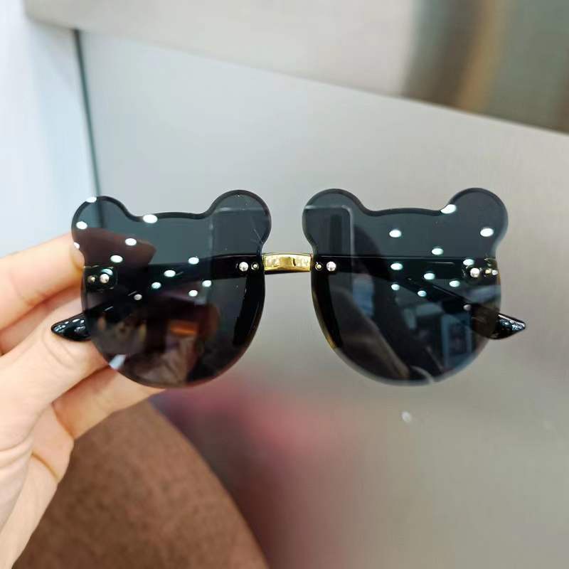 Kacamata Anak Fashion Gaya Korea - kacamata Sun glasses Anak Terbaru - Kacamata MC-Kacamata MC Hitam