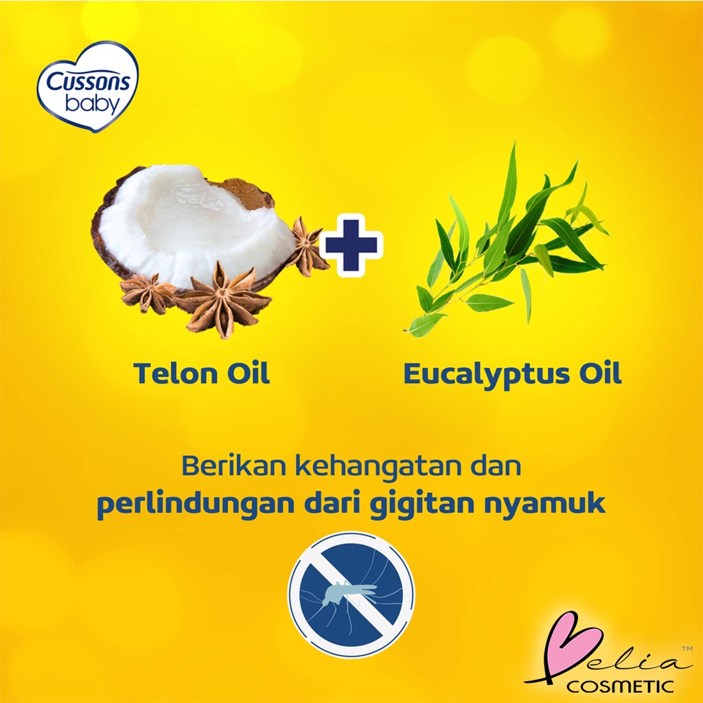 ❤ BELIA ❤ Cussons Baby Telon Oil | Telon Oil Plus | Baby Oil | Moscare Skin Protection - Losion Bayi Anti Nyamuk | lotion | 30ml | 60ml | 100ml | 50gr | 100gr | BPOM