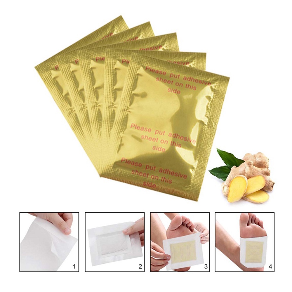 Kinoki Pads Koyo Kaki Ginger Salt - Detox Kaki - Detoks Kaki