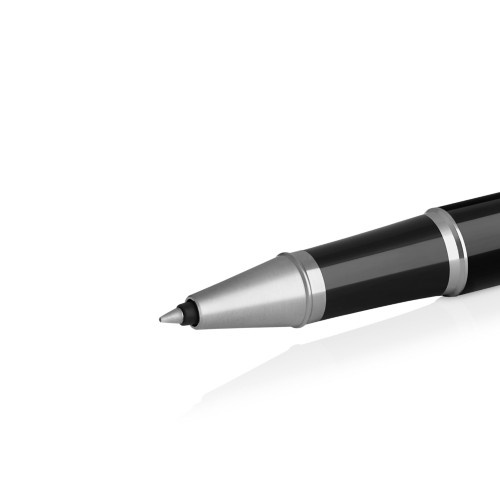 

Parker IM Black Chrome Trim Rollerball promo