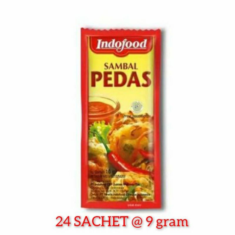 

Sambal Pedas Indofood 24 sachet