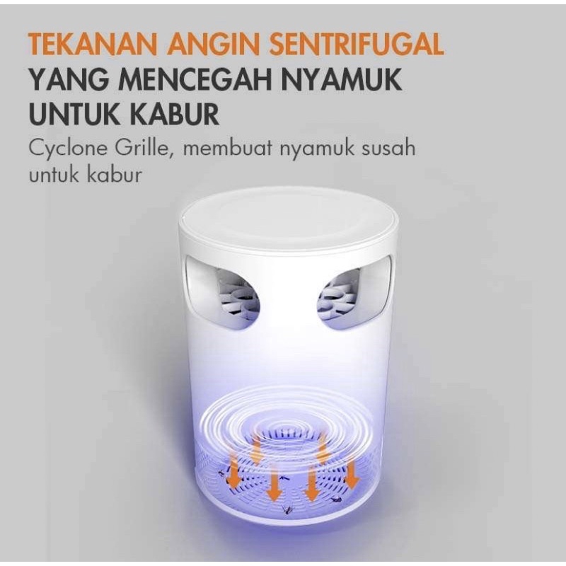 GAABOR MOSQUITO KILLER ALAT  PENGUSIR NYAMUK SINAR UV GMWD-M01A