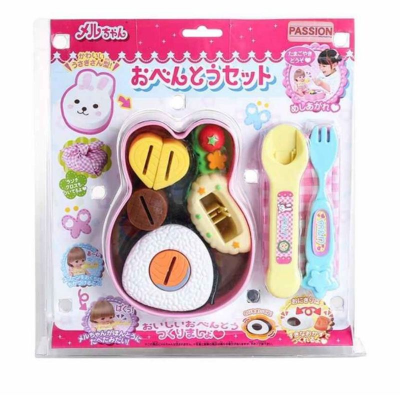 Mell Chan Mellchan Lunch Box Mainan Anak Meal Makanan Boneka Aksesoris