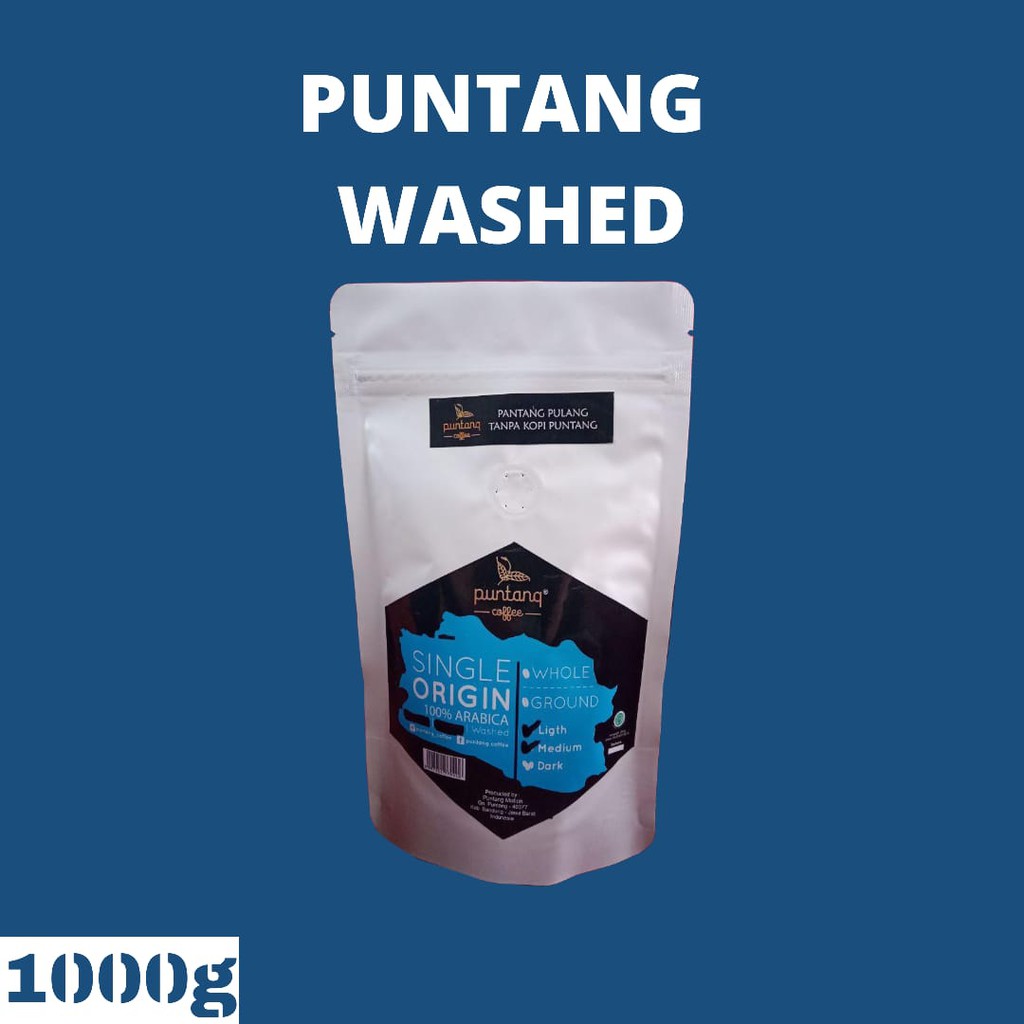 

BELANJA HEMAT KOPI KILOAN, KOPI HITAM ARABIKA SINGLE ORIGIN PUNTANG COFFEE 1KG