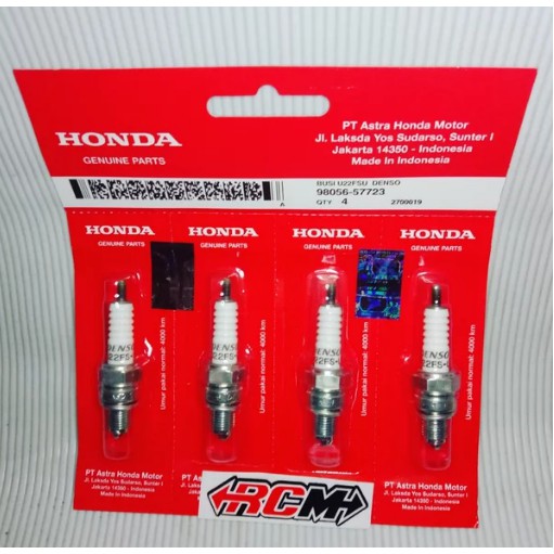 HARGA PERBJI BUSI SPARK PLUG GRAND STAR PRIMA ASTREA REVO 100 SUPRA FIT GRAND IMPRESSA ORI ORIGINAL