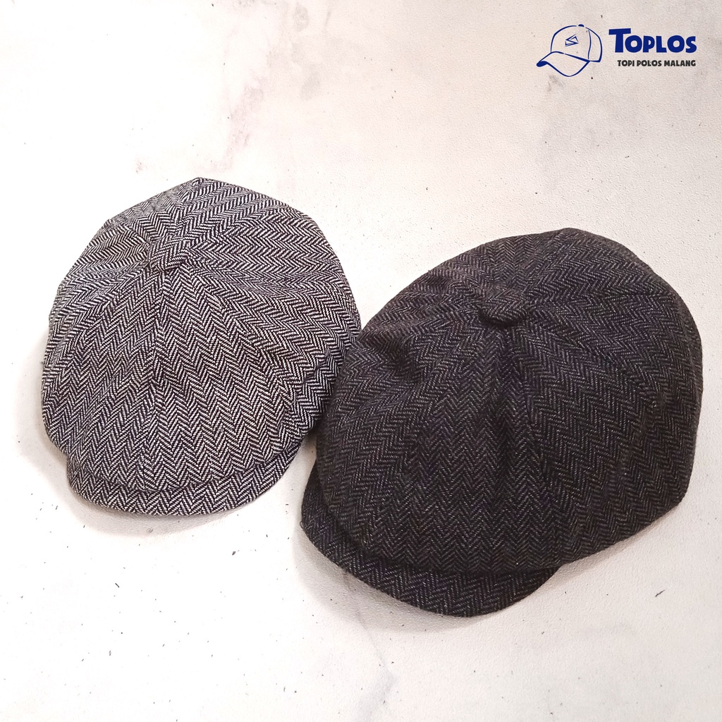 Topi Newsboy Hat / Topi Baret / Topi Peaky Blinders Hat