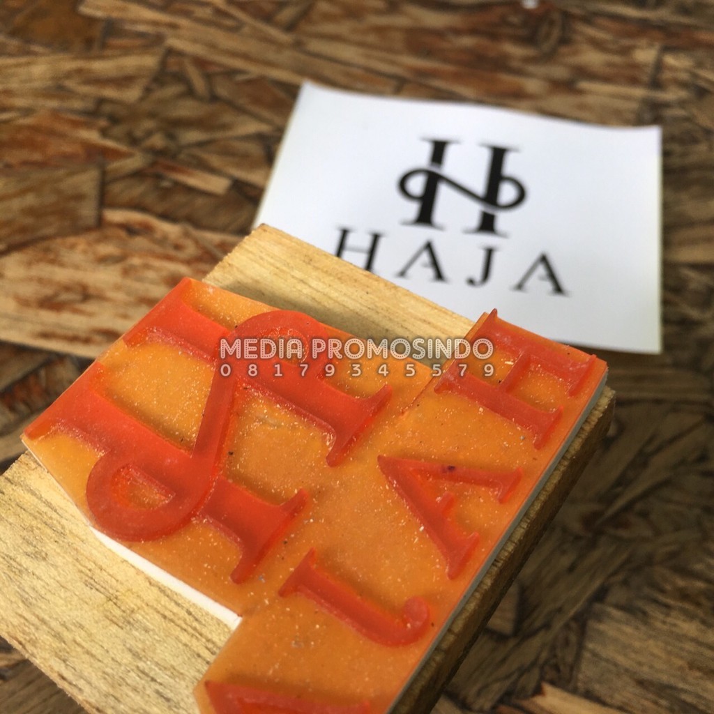 

Stempel Kayu Maksimal 5x4cm | 6x3cm | 10x2cm