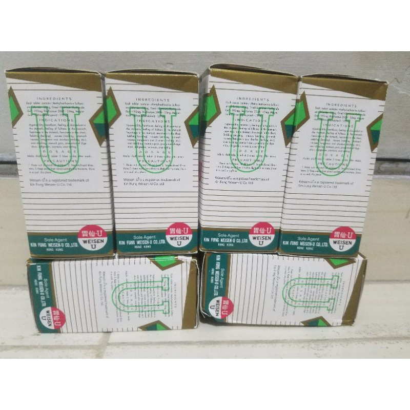 Weisen u kemasan 100 Tablet