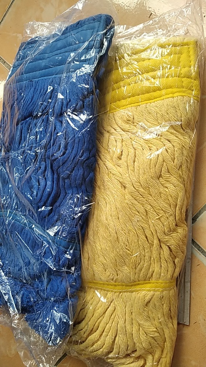 Kain Pel Kain Mop Alat Pel Lantai Refill Mop Merah