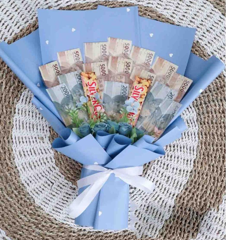 Big Sale.. Buket/Bouquet Snack dan Uang-Money bisa sesuai request