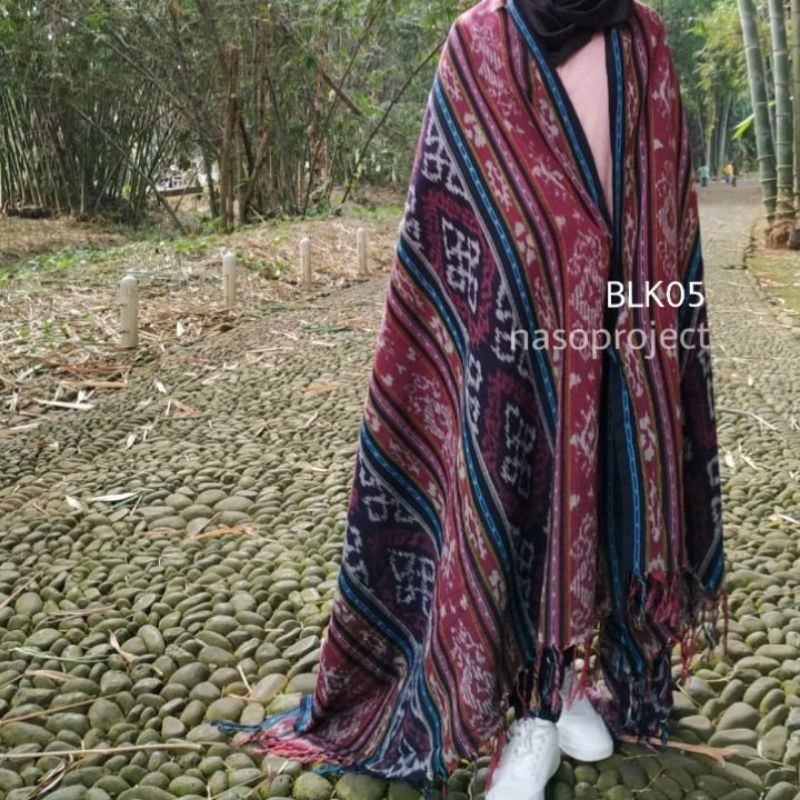 Kain Tenun Blanket Etnik Lombok